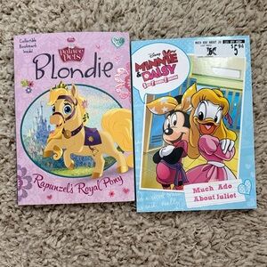 Disney Princess Palace Pets Blondie and Minnie & Daisy Book Set